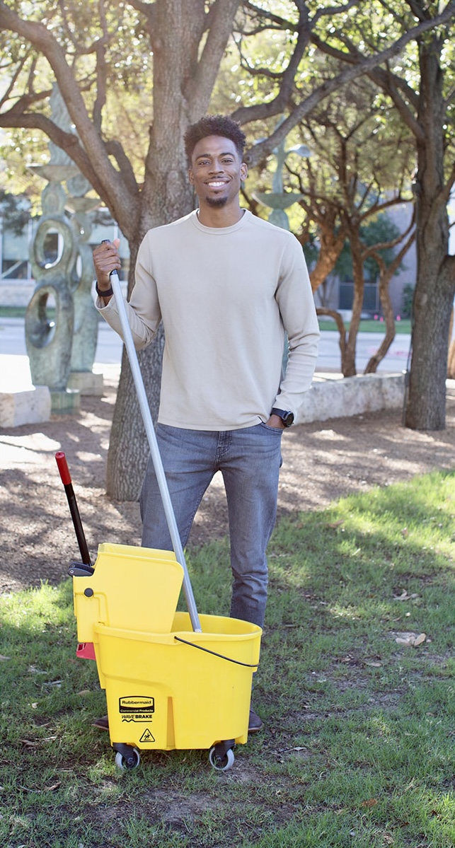Malcolm, founder of Cherish Commercial Cleaning